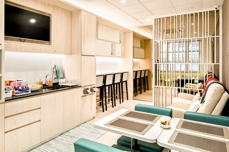 A Family Room lounge.